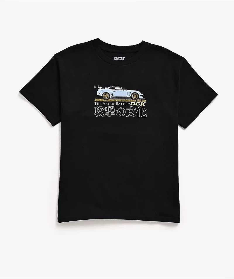 DGK Kids Attack Black T-Shirt