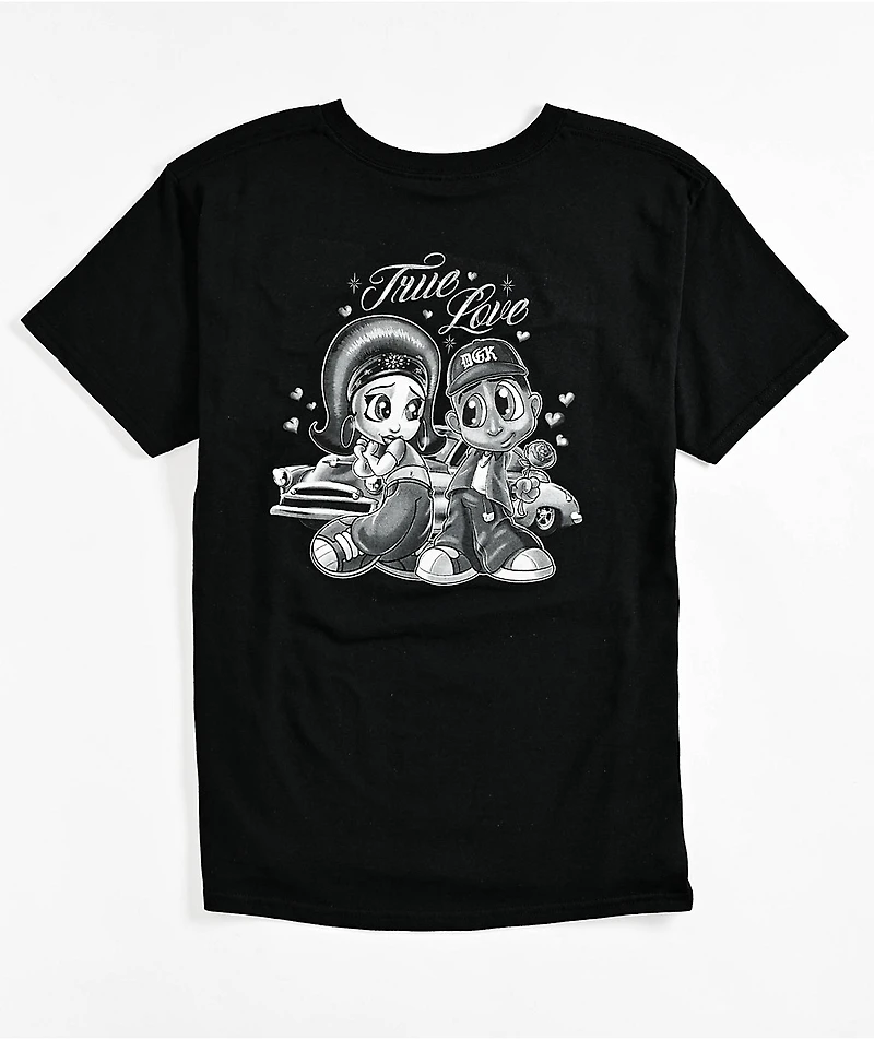 DGK Kids Fool For You Black T-Shirt