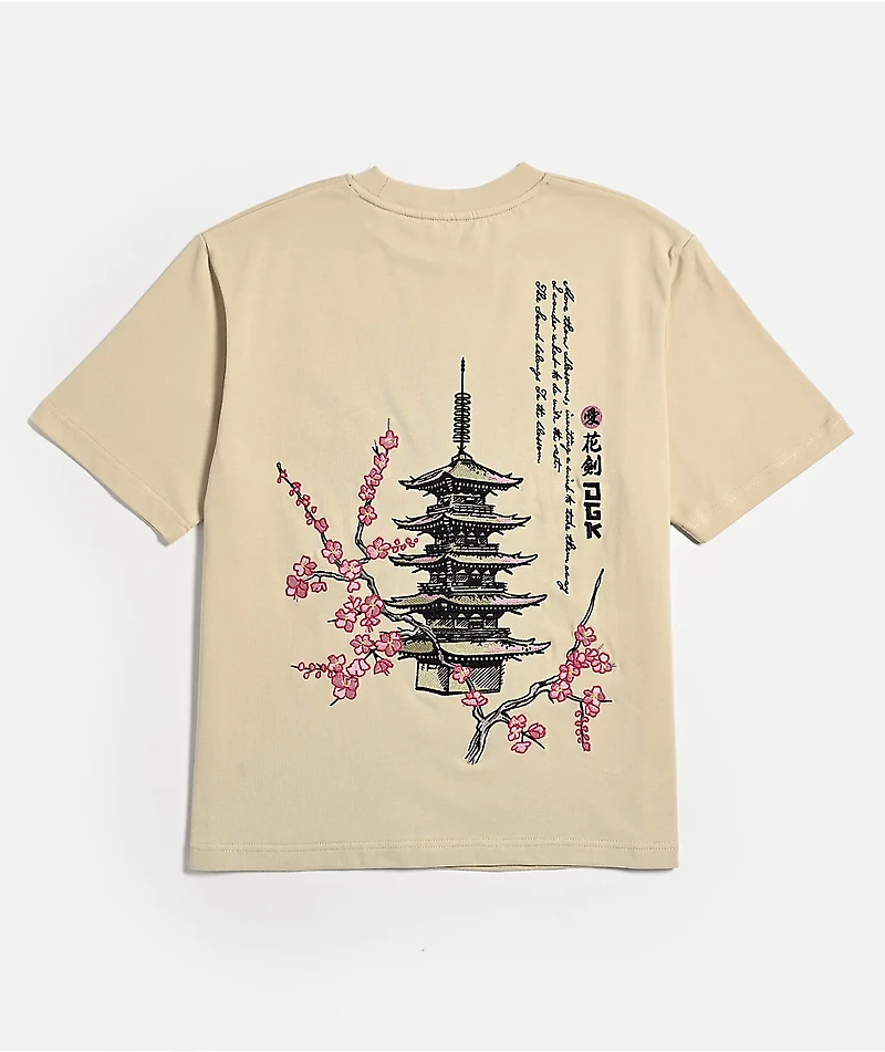 DGK Kids Haiku Tan T-Shirt