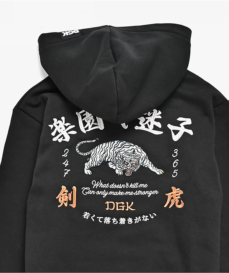 DGK Kids Roamer Black Zip Hoodie