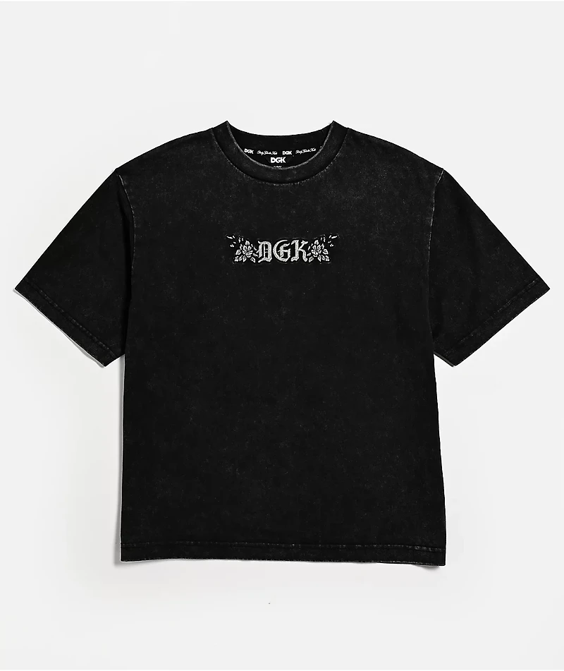 DGK Kids Saint Black Wash T-Shirt