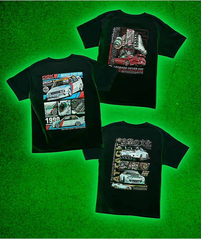 DGK Kids Syndicate Black T-Shirt