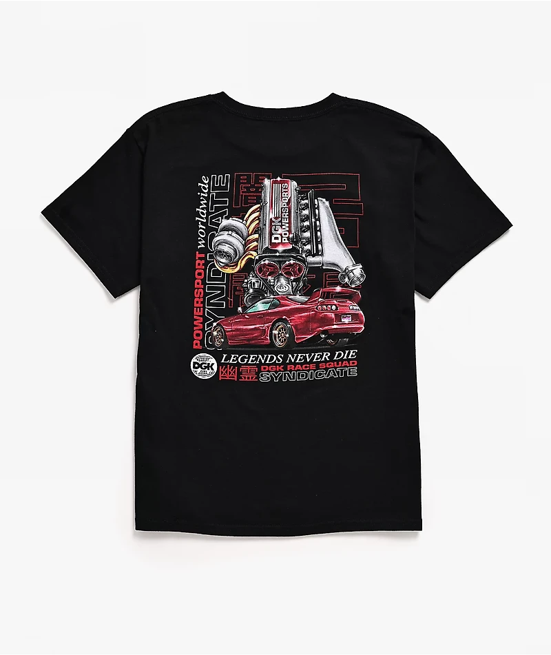 DGK Kids Syndicate Black T-Shirt
