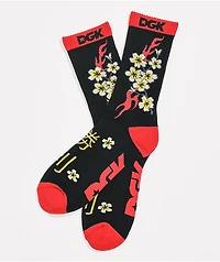 DGK Kindle Black Crew Socks
