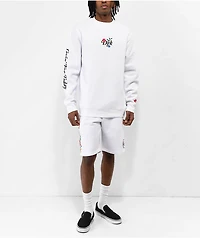 DGK Life White Crewneck Sweatshirt