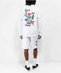 DGK Life White Crewneck Sweatshirt