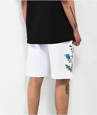 DGK Life White Sweat Shorts