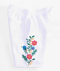 DGK Life White Sweat Shorts