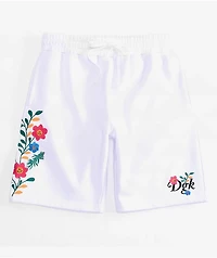 DGK Life White Sweat Shorts