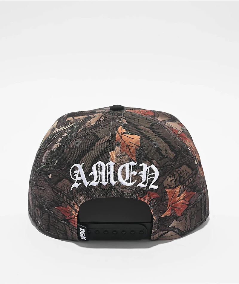 DGK Liga Camo & Black Snapback Hat