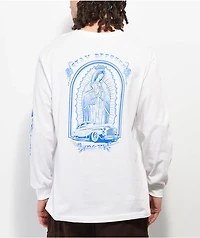 DGK Lo-Side White Long Sleeve T-Shirt