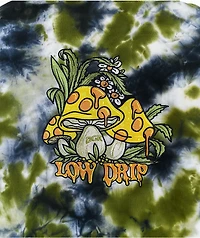 DGK Low Drip Blue & Yellow Tie Dye Hoodie