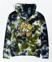DGK Low Drip Blue & Yellow Tie Dye Hoodie
