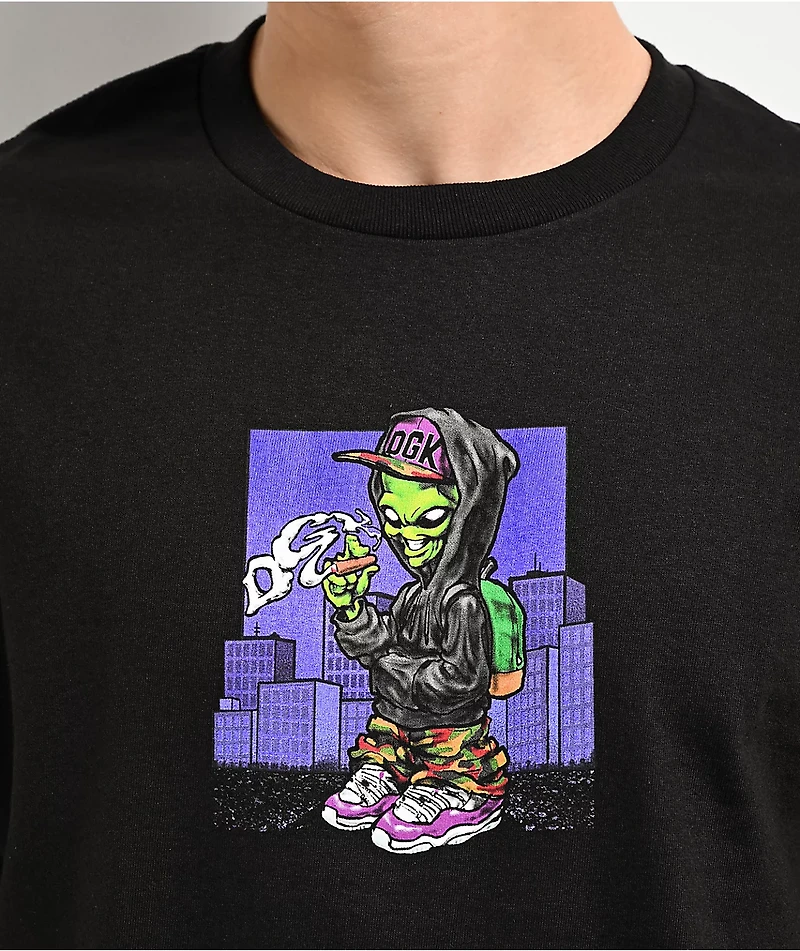 DGK Martian Black T-Shirt