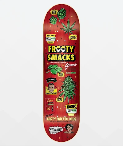 DGK Mazzari Frooty Smacks 8.38" Skateboard Deck