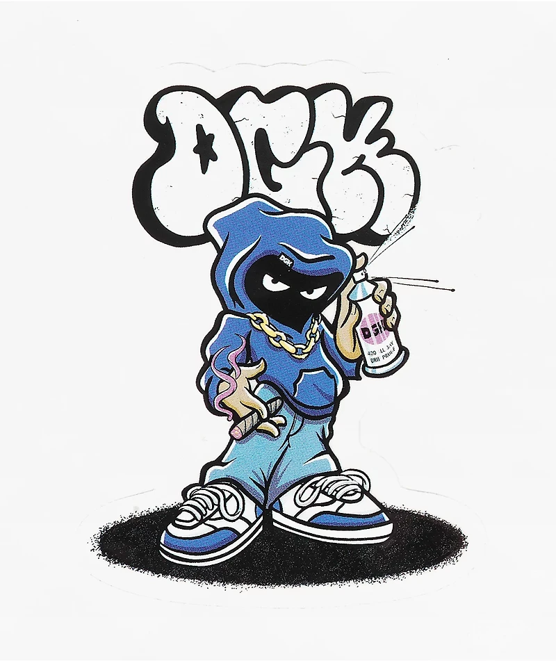 DGK Menace Sticker