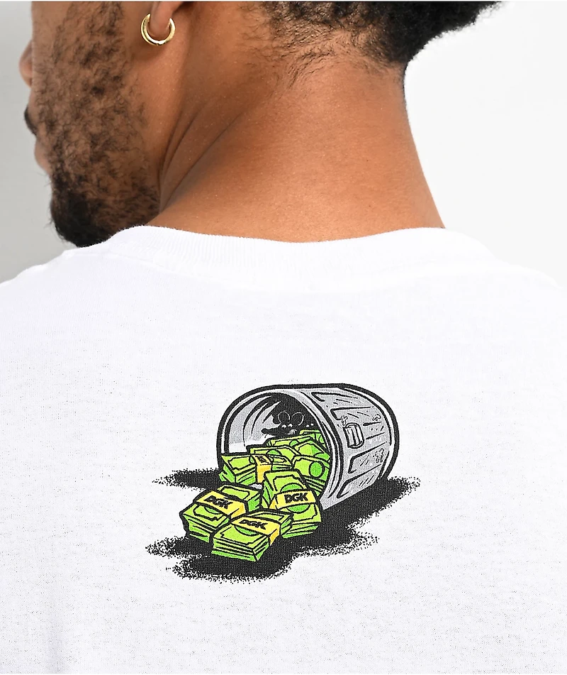 DGK Menace White T-Shirt