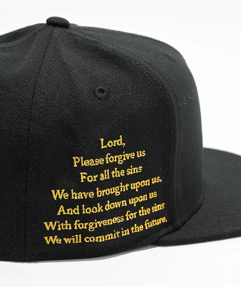DGK Mercy Black Snapback Hat