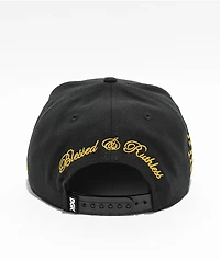 DGK Mercy Black Snapback Hat