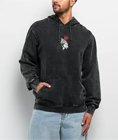DGK Mercy Vintage Black Zip Hoodie