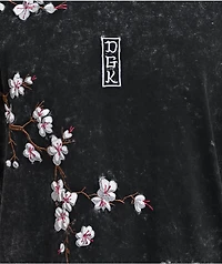 DGK Midnight Black Wash Heavyweight T-Shirt