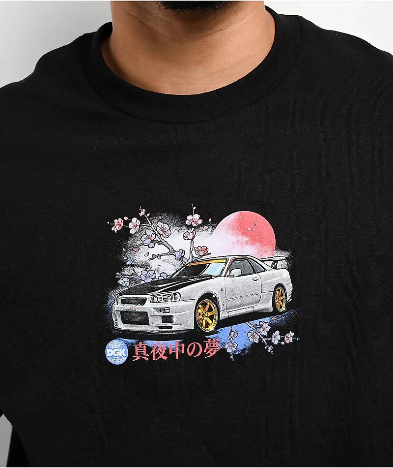 DGK Midnight Dreamer Black T-Shirt