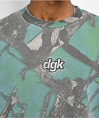 DGK Mint Timber Green Wash Boxy T-Shirt