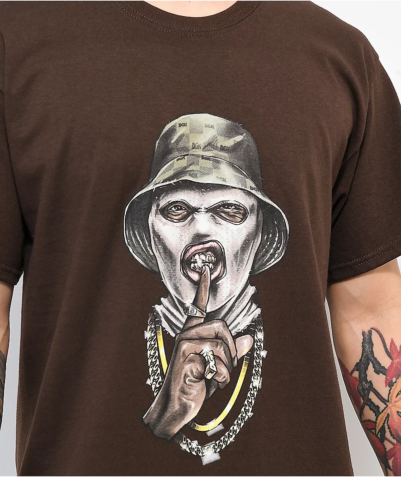 DGK Muggin Brown T-Shirt