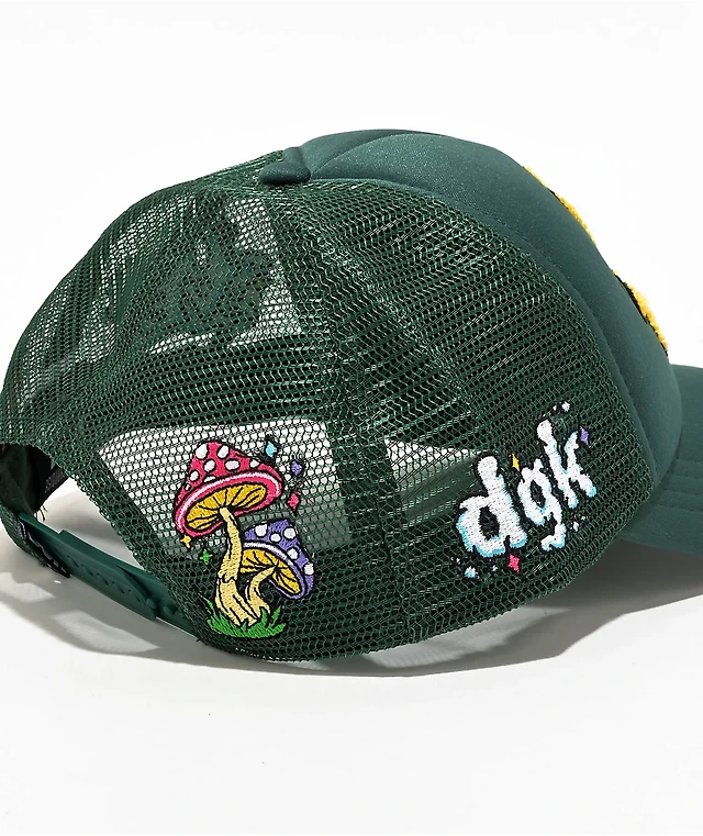 DGK Not Today Green Trucker Hat | Connecticut Post Mall display picture 2