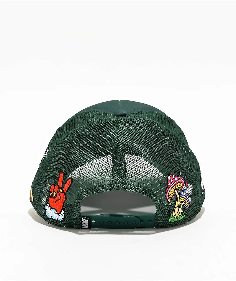 DGK Not Today Green Trucker Hat