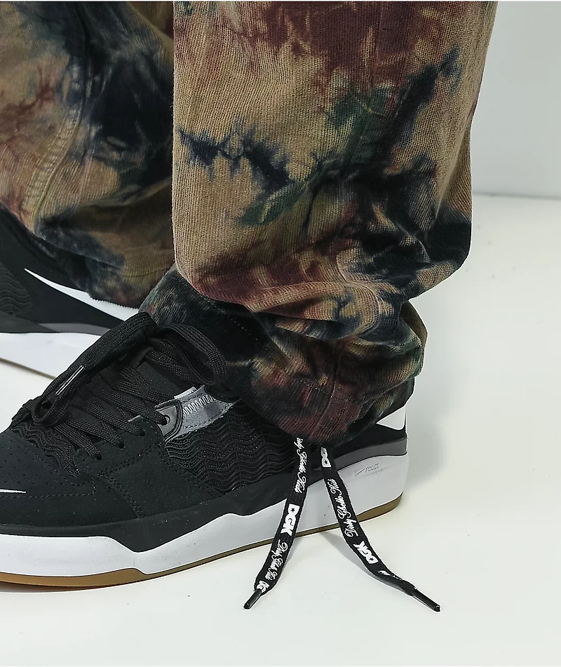 DGK O.G.S Green Tie Dye Camo Cargo Pants