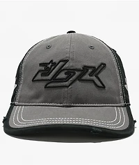 DGK Omega Distressed Grey Snapback Hat