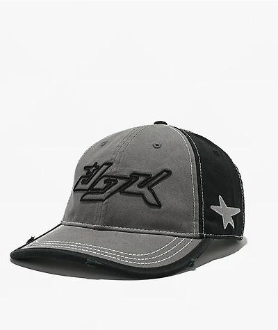DGK Omega Distressed Grey Snapback Hat