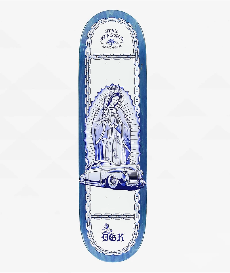 DGK Ortiz Lo-Side 8.5" Skateboard Deck