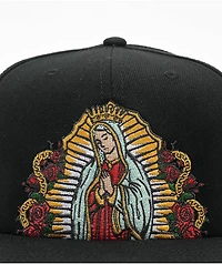 DGK Our Lady Black Snapback Hat