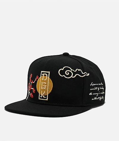 DGK Patience Black Snapback Hat
