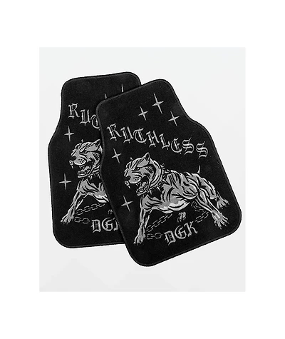 DGK Perro Black Car Floor Mats
