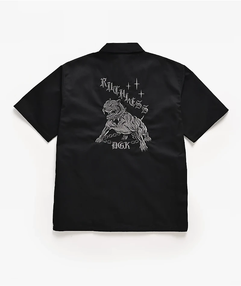 DGK Perro Black Work Shirt