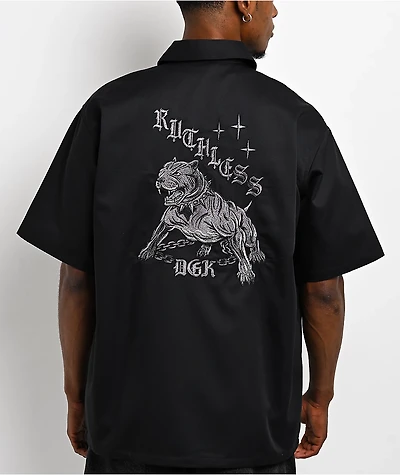DGK Perro Black Work Shirt