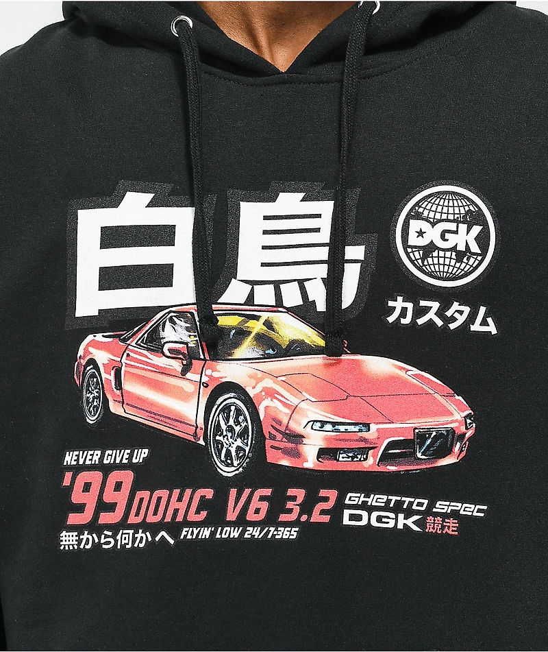 DGK Pole Position Black Hoodie