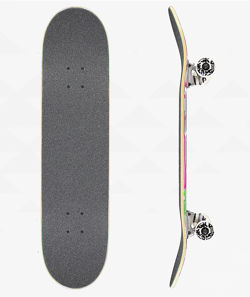 DGK Poppin Pink 7.75" Skateboard Complete