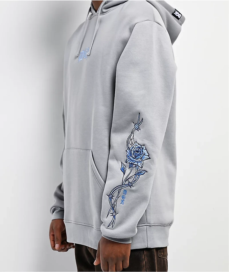 DGK Praise Silver Zip Hoodie