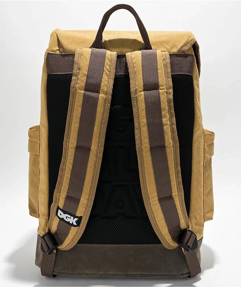 DGK Primo Tan Corduroy Backpack