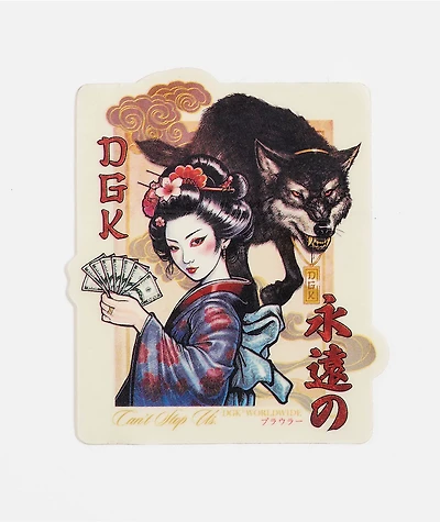 DGK Prowler Sticker