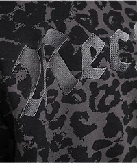 DGK Reckless Black Leopard Zip Hoodie