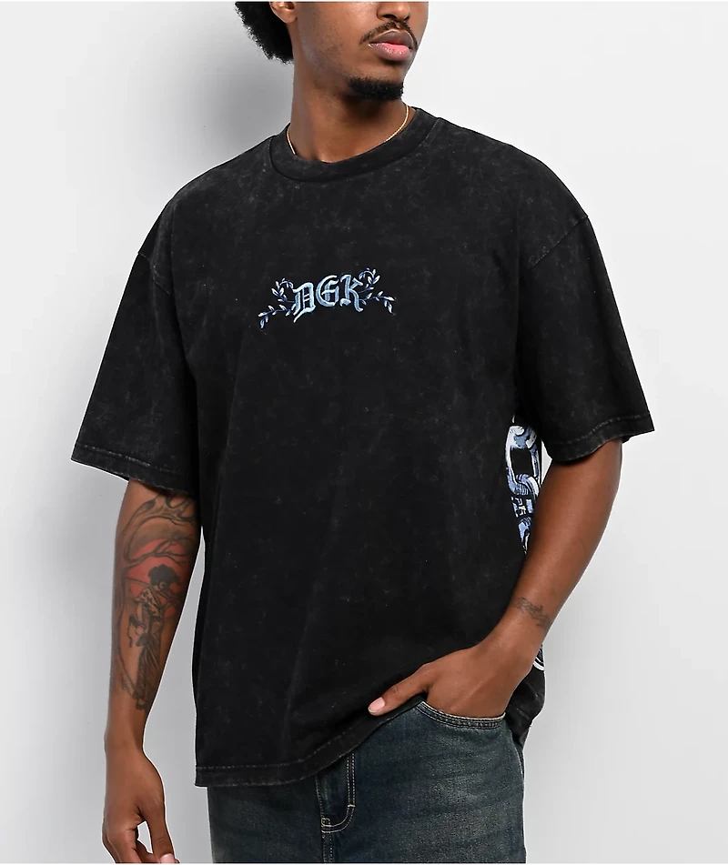 DGK Redeemer Black Wash T-Shirt