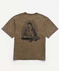 DGK Redemption 2.0 Brown Wash Pocket T-Shirt