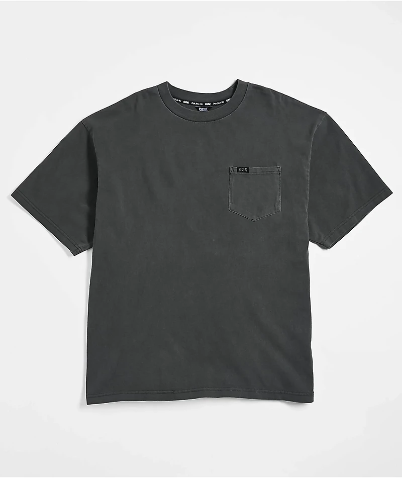 DGK Redemption 2.0 Heavyweight Charcoal Pocket T-Shirt