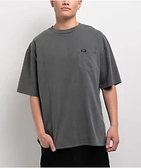 DGK Redemption 2.0 Heavyweight Charcoal Pocket T-Shirt