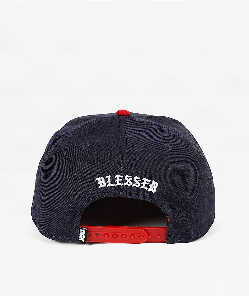 DGK Represent Navy Snapback Hat